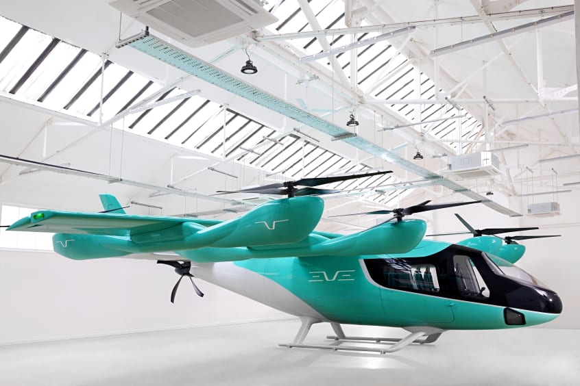 Safran equips Eve Air Mobility's eVTOL with SkyNaute inertial navigation system