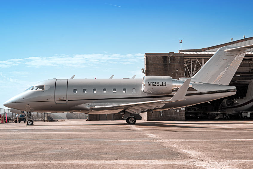 Reynolds Jet is well-versed in operating Challengers.