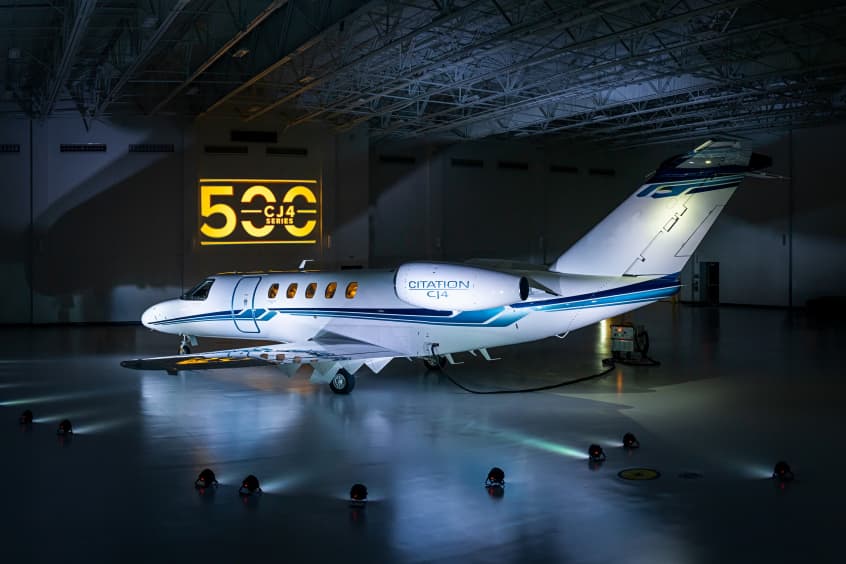 The aircraft can house up to 11 occupants.