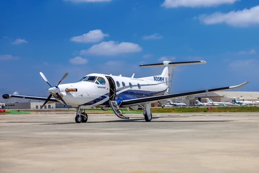 The PC-12 is a cost-effective regional option.