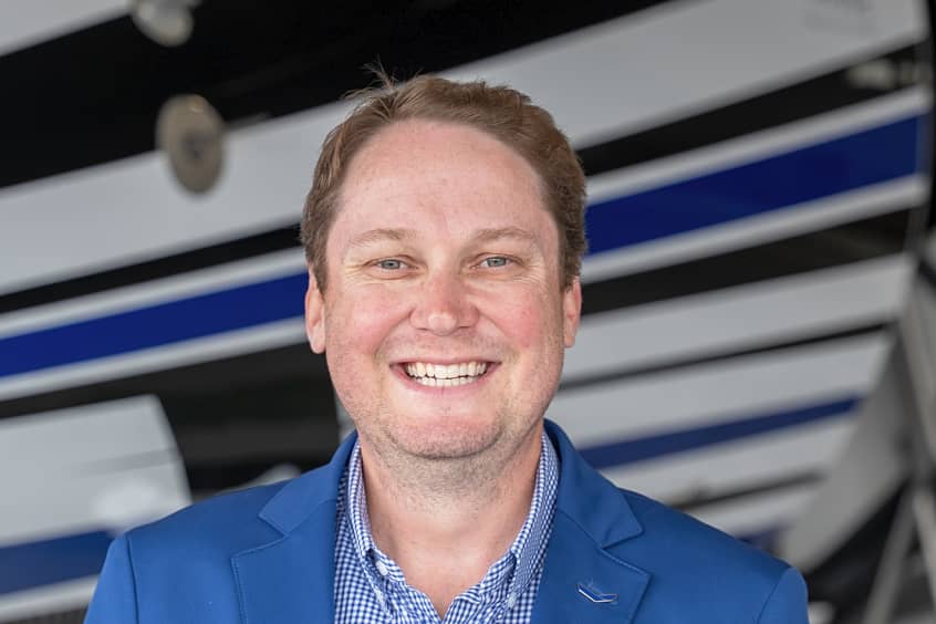 Curtis Edenfield is delighted with the recognition.