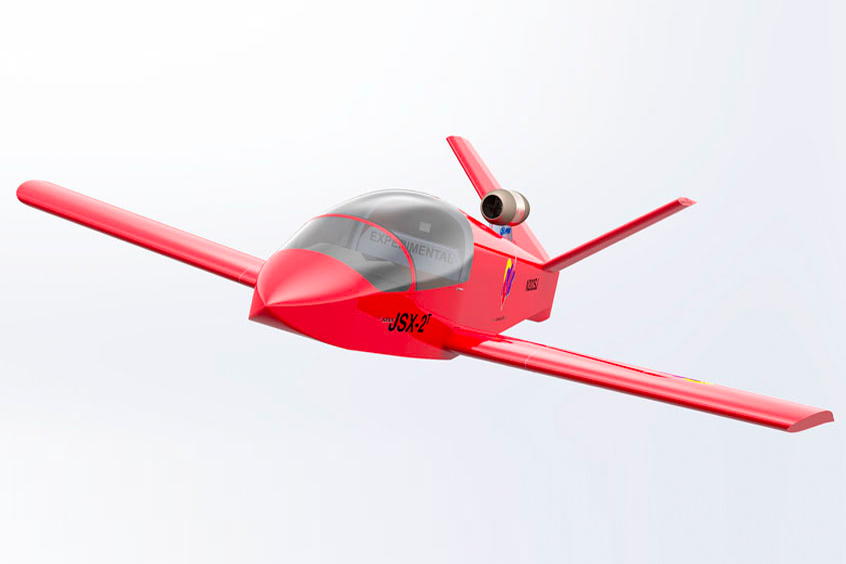 SubSonex JSX-2T, a 2 seater variant of SubSonex personal jet.