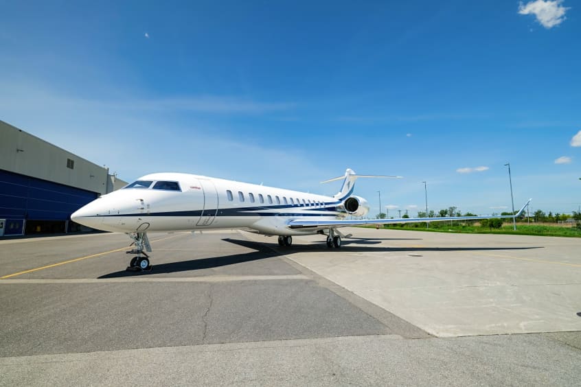 The Global 8000 is Bombardier's newest ultra-long-range business jet.