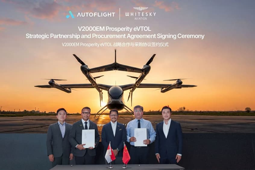 The V2000EM Prosperity has been designed for premium VIP air taxi services in Indonesia.