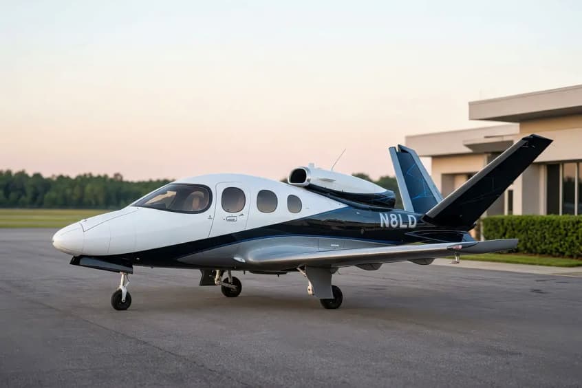 Cirrus Vision Jets are operated by subsidiary Ponderosa Air.