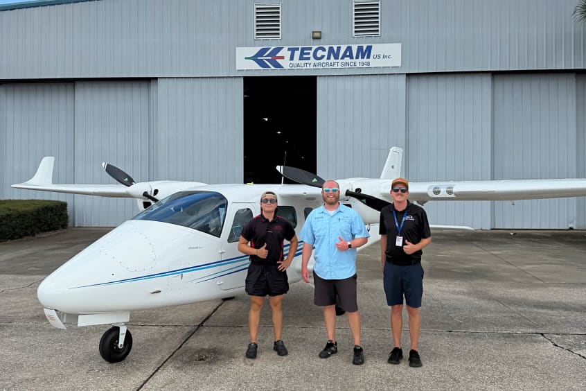 The aircraft is ideal for those learning to fly.