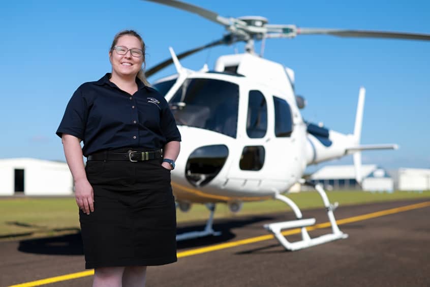 Danielle Stevens, head of aircraft airworthiness and maintenance control.