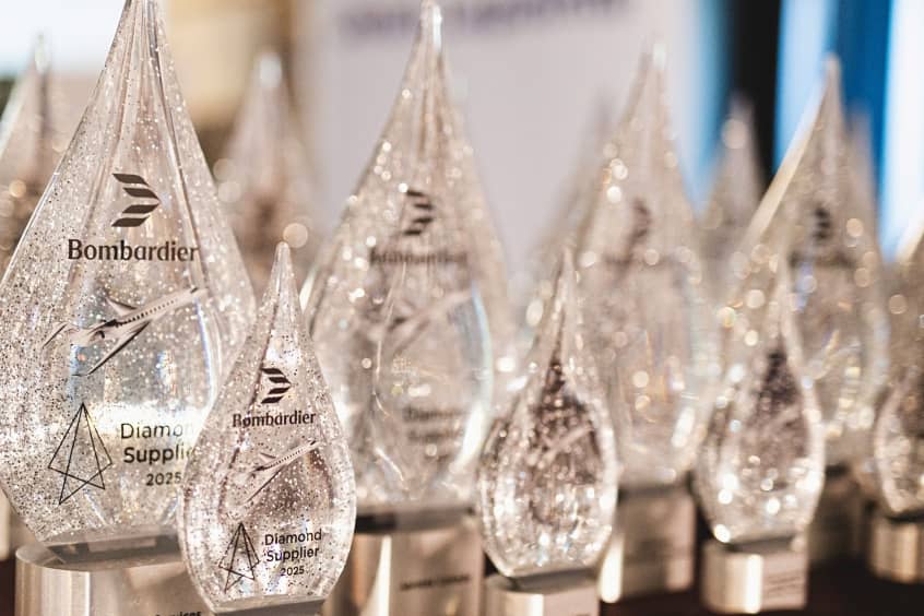 Bombardier announces 2025 winners of its Supplier Recognition Programme