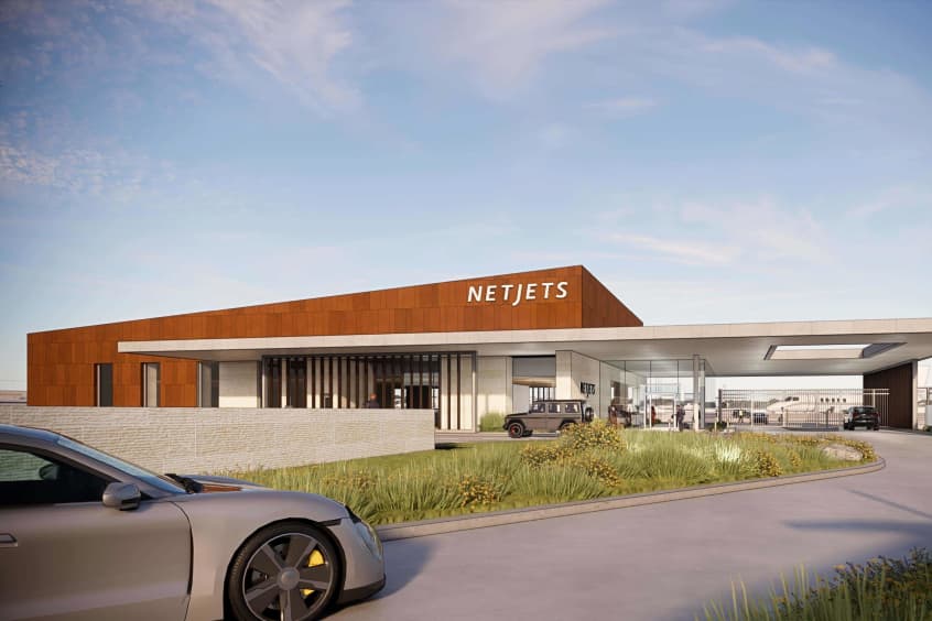 A rendering of Dallas Love Field.