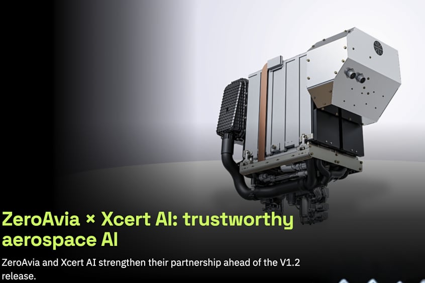 ZeroAvia collaboration strengthens Xcert AI's new benchmark for trustworthy aerospace AI