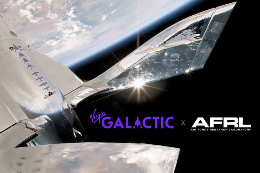 Virgin Galactic and the Air Force Research Laboratory enter agreement to advance space weather science