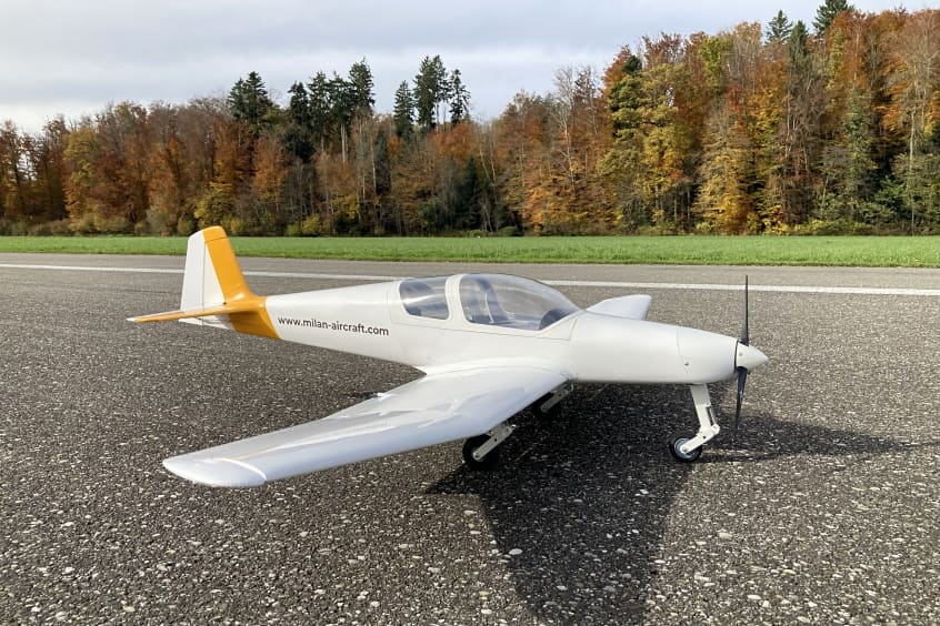 Milan Aircraft unveils project for first truly practical electric trainer aircraft