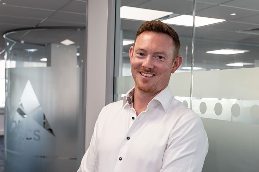 Andy Christie is ACS' group private jet director.