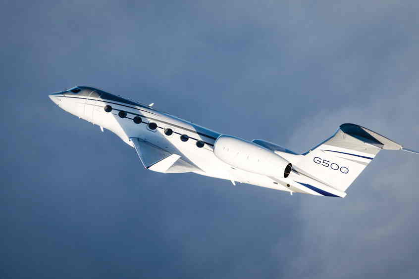 Gulfstream G500 earns EASA certification. 