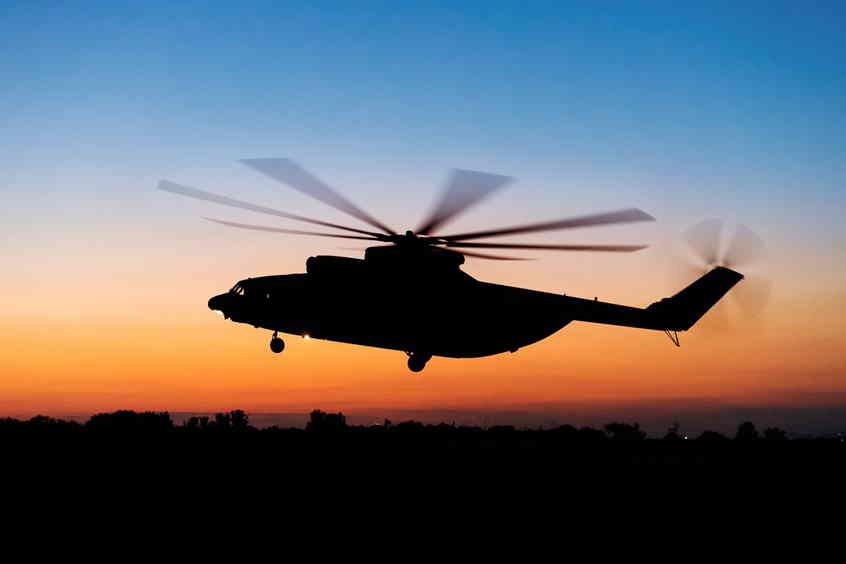 The Mi-26T2V helicopter begins flight tests. 
