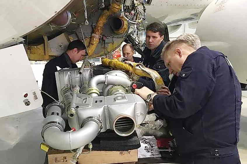 Sukhoi is testing the SSJ NEW with an air conditioning system developed by Russian company JSC PKO “Heat Exchanger”. 