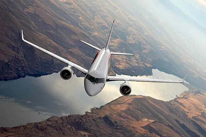 The SpaceJet first flight took place on Friday, February 14 2020.