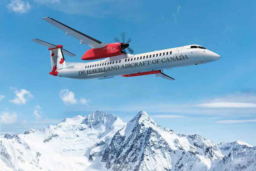 De Havilland Dash 8 Q Series.