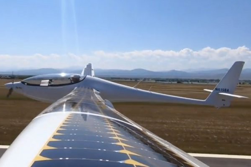 Bye Aerospace’s StratoAirNet prototype is a demonstrator for solar electric technology.