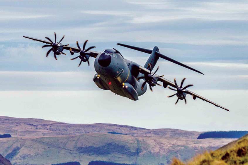 Airbus A400M is certified for Automatic Low Level Flight. (Photo: Airbus)