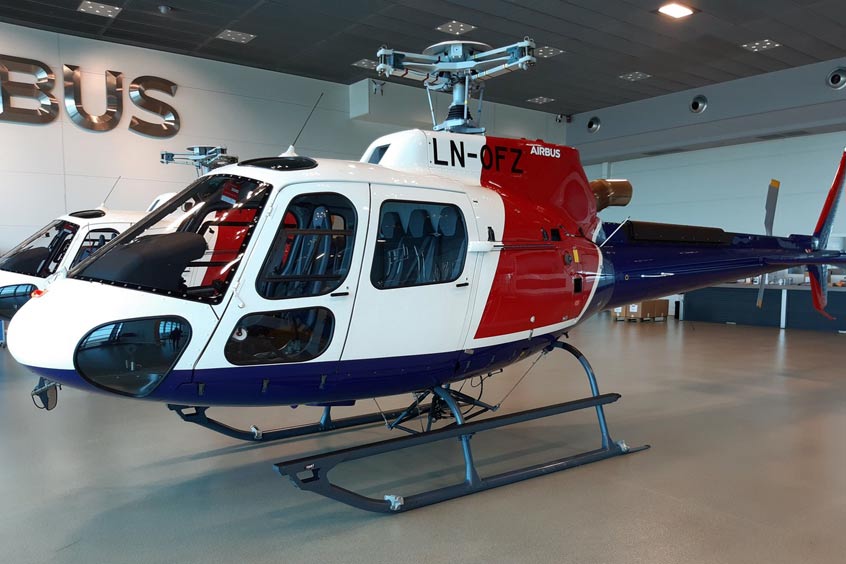 Airbus Helicopters delivered 2 H125s to Helitrans using its new e-Delivery process. (Photo: Airbus Helicopters)