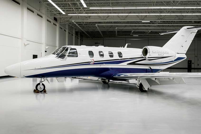 The 250th Cessna Citation M2. (Photo: Textron Aviation)