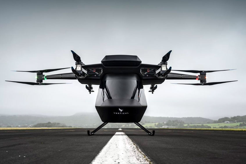 Vertical Aerospace is using the 3DEXPERIENCE platform on the cloud to manage the complex development of its third generation prototype, the Seraph eVTOL. (Photo: Dassault Systèmes)