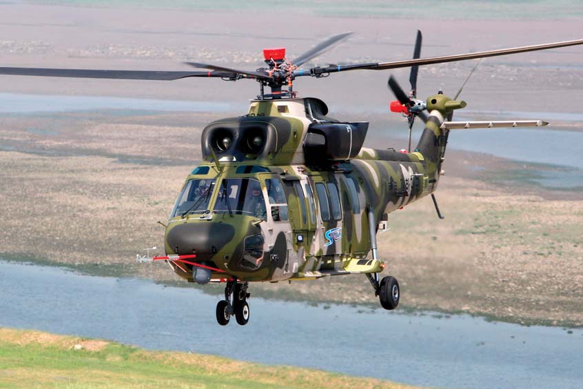 thyssenkrupp Aerospace is supplying ship sets and integrating supply chains for Hyundai WIA to produce the landing gear for the Korea Utility Helicopter KUH-1 Surion. (Photo: Korea Aerospace Industries, Ltd.)