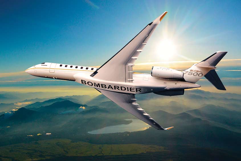 Bombardier Global 7500 aircraft receives an Environmental Product Declaration (EPD). (Photo: Bombardier)
