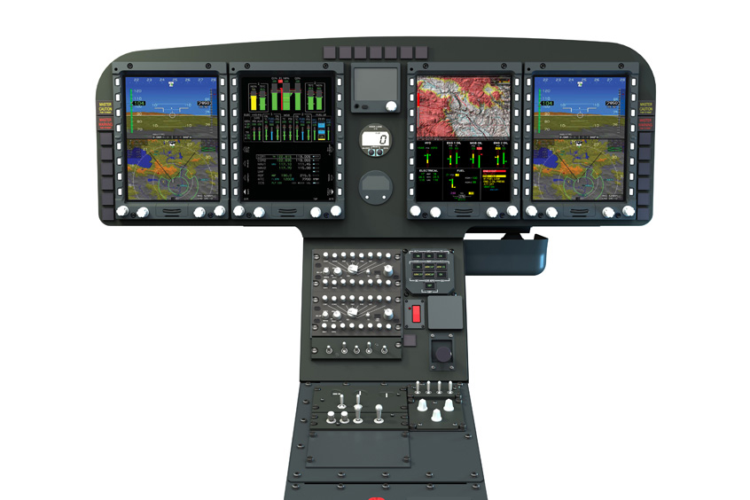 Genesys Aerosystems avionics as fitted to the TH-119.