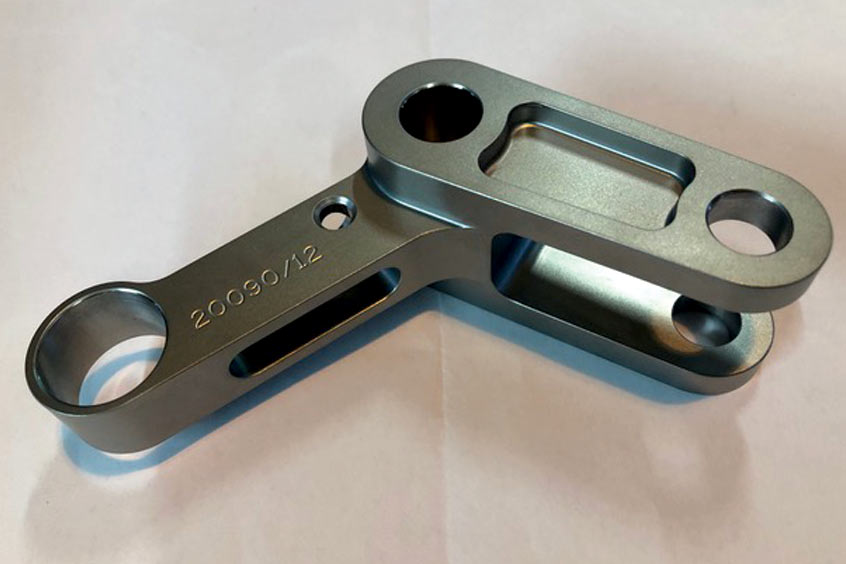 Leemark Aerospace helped develop a family of 45 high-spec parts for a helicopter cargo hook in just five months, using Hexagon’s ALPHACAM CAD/CAM software. (photo: Hexagon)