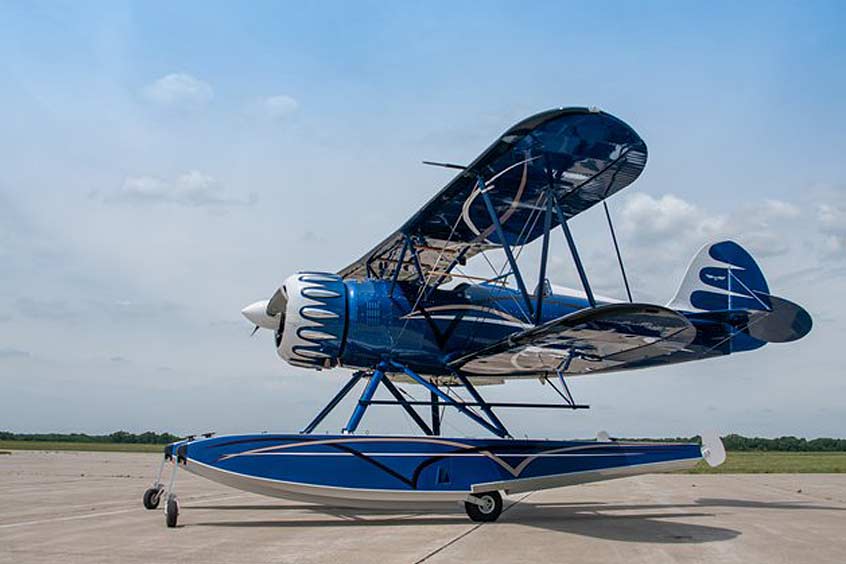 The WACO YMF-5F. (Photo: WACO Aircraft Corp.)