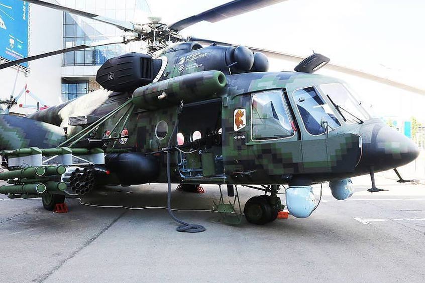 The Mi-8AMTSh-VN prototype for special forces. (Photo: Russian Helicopters)