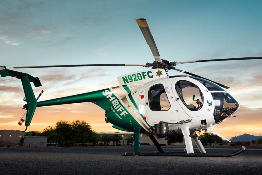 MD 530F received certification to increase MGTOW to 3,350 lbs. (Photo: MD Helicopters)