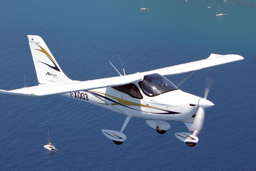 Tecnam P92 Echo MkII joins the low-wing Sierra MkII already certified in the European Light Aircraft Category.