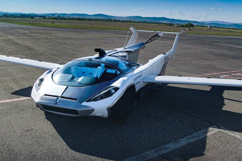 Klein Vision’s AirCar successfully completes flight tests. (Photo: Klein Vision)