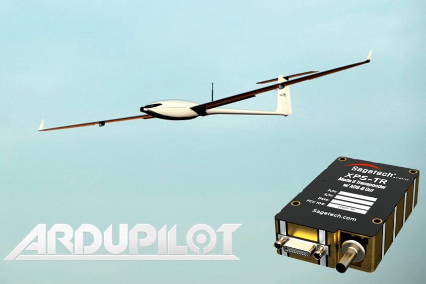 Sagetech Avionics and Kraus Hamdani Aerospace successfully integrated Sagetech transponders with ArduPilot, testing it on the K1000ULE UAV. (Photo: Sagetech)