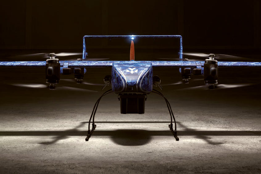 The VOLY M20, long range, autonomous VTOL UAV. (Photo: Volansi)