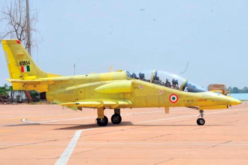 Hindustan Aeronautics (HAL) HJT-36 Sitara Intermediate Jet Trainer (IJT). (Hindustan Aeronautics)