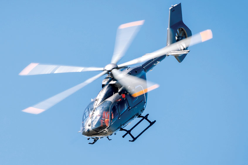 U.S. Federal Aviation Administration (FAA) has awarded the new five bladed H145 helicopter type certification.